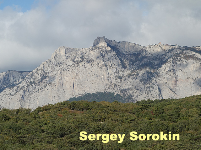 Ai-Petri mountain above Yalta