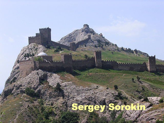 Genoese fortress in Sudak